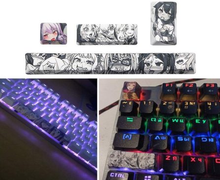 Elevate Your Typing Experience: Anime Keycaps Now Available